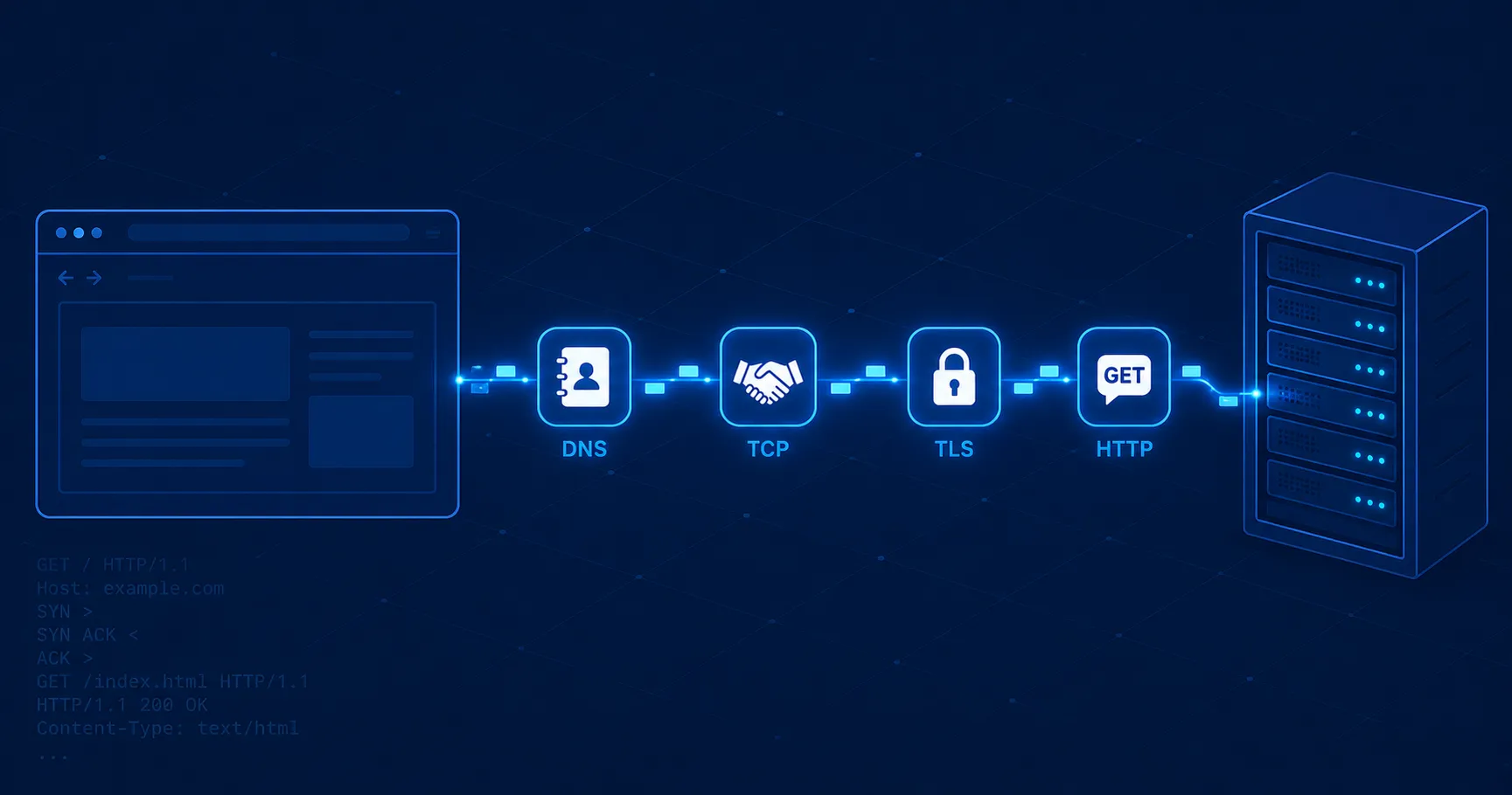 How the Web Works: From Browser to Server (Simple Explanation)